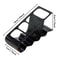 Multi Slot Remote Control Holder, Space Saving Stand, PP Plastic Desktop Organiser for TV Air Conditioner