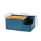 Multi functional Tissue Box with Remote Holder, Desk Organiser for Living Room, Kitchen, Office Plastic Storage
