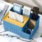 Multi functional Tissue Box with Remote Holder, Desk Organiser for Living Room, Kitchen, Office Plastic Storage