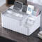 Multi functional Tissue Box with Remote Holder, Desk Organiser for Living Room, Kitchen, Office Plastic Storage