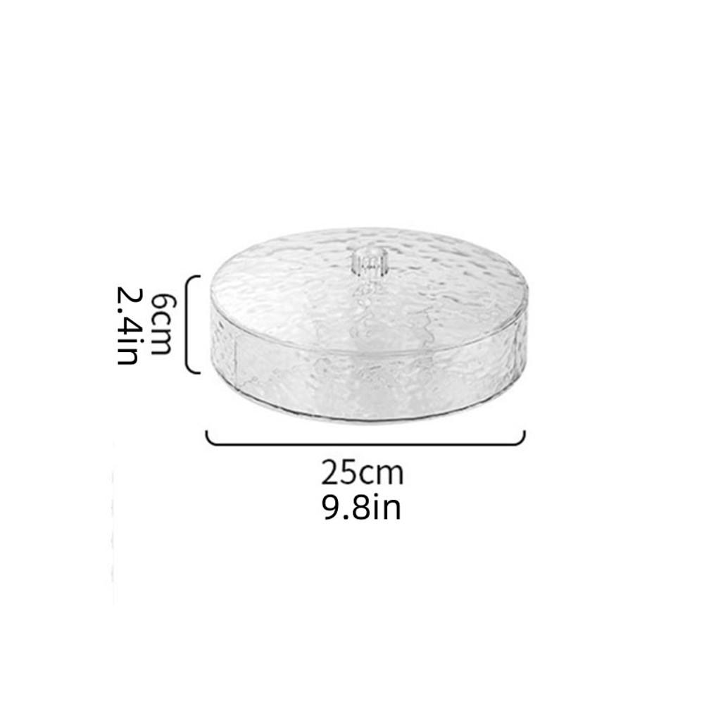 Thickened Multi-layer Stacked Fruit Plate, Household Nut Plate, Melon Seeds Compartment, Snack Fruit Plate Storage Box