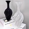Modern Plastic Flower Vase, White Black Aesthetic, Room Decoration, Floral Arrangement Bottle