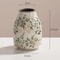 Art Ceramic Vase, Handmade Ice Crackle Vase, Home Decoration for Living Rooms and Offices, Fresh or Dry Flower