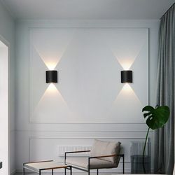 waterproof led wall light, outdoor indoor lighting, for garden, stair, and patio