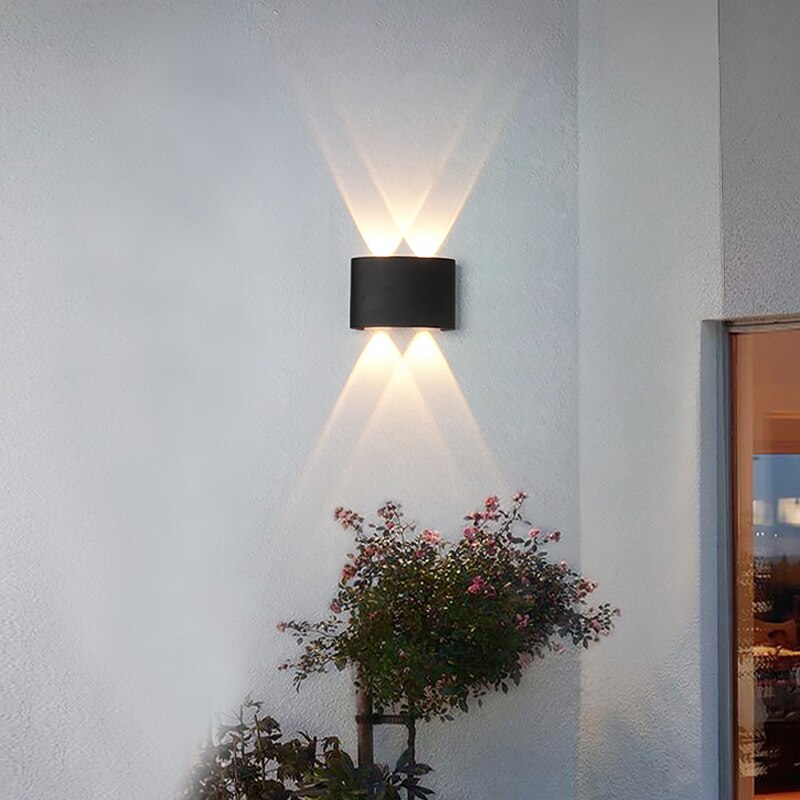 Waterproof LED Wall Light, Outdoor Indoor Lighting, for Garden, Stair, and Patio