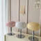 Lollipop Table Lamp, Medieval Cream Glass Lamp, Retro Standing Lamp, Simple Atmosphere Decor for Living Room, Bedroom