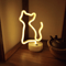 Cat Neon Light Sign USB And Battery Powered Animal Figure Lamp For Room Decor 4