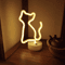 Cat Neon Light Sign USB And Battery Powered Animal Figure Lamp For Room Decor 6