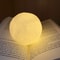 Moon Night Light, Romantic LED Moon Lamp, Soft Warm Ambience Light for Bedroom, Creative Gift Idea