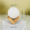 Moon Night Light, Romantic LED Moon Lamp, Soft Warm Ambience Light for Bedroom, Creative Gift Idea