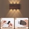 Modern Touch Dimming Wall Lights With Remote Control Perfect As A Night Light For Bedside Stair Sid 3