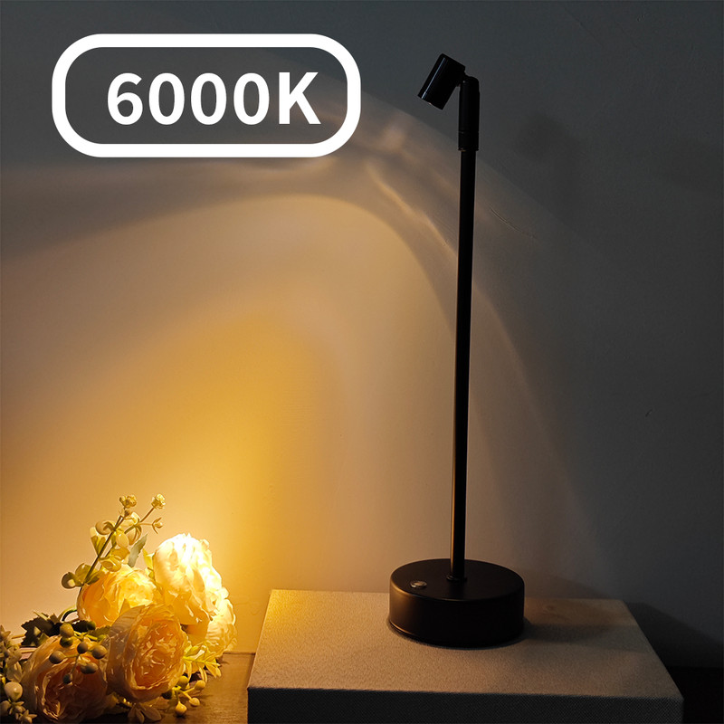 Vintage Decor Desk Lamp LED Charging Touch Dimming Minimalist Bedside Light 3