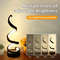 Modern Spiral Table Lamp, Dimmable LED Night Light for Bedside, Desk, Office, and Living Room Decor