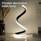 Modern Spiral Table Lamp, Dimmable LED Night Light for Bedside, Desk, Office, and Living Room Decor
