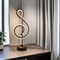 Modern Creative Musical Note Table Lamp Infinite Dimming Home Environment Decoration 5