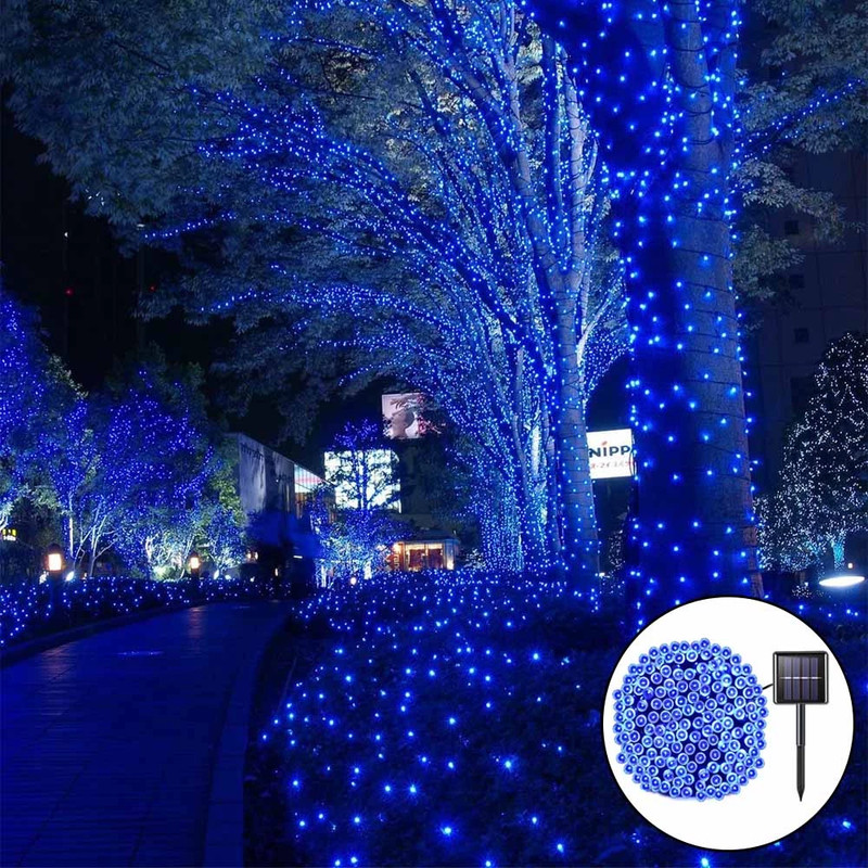 Solar String Lights Outdoor Waterproof Fairy Lights Garden Wedding Party And Tree Decor 5