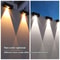 Ultra Bright Solar Lights Outdoor, Waterproof Garden Wall Lamp, Decorative Induction Lighting