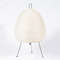 Design Paper Table Lamp, Tripod Rice Paper Style, LED Desk Lamp for Bedroom