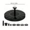 New Mini Solar Water Fountain Garden Pond Pool Waterfall Solar Powered Bird Bath Decor Outdoor Gard 4