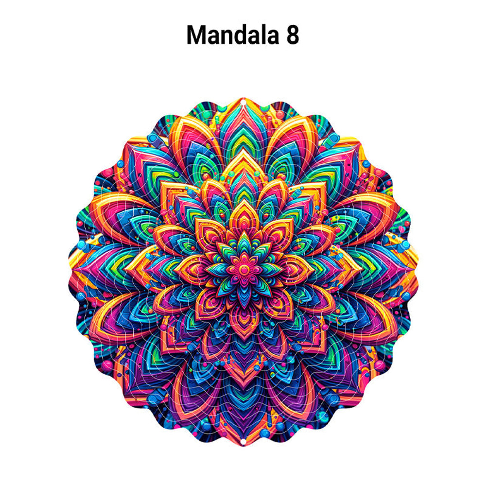 3D Color Wind Spinner, Outdoor Garden Yard Hanging Decor, and Indoor Wind Chimes Catcher