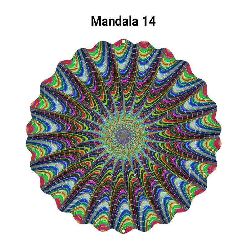 3D Color Wind Spinner, Outdoor Garden Yard Hanging Decor, and Indoor Wind Chimes Catcher