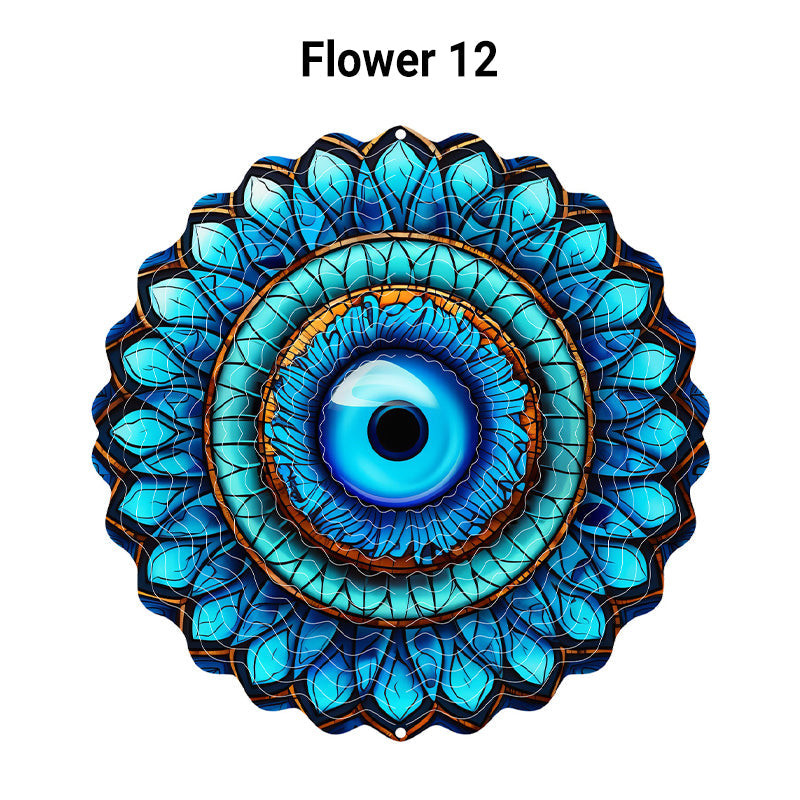 3D Color Wind Spinner, Outdoor Garden Yard Hanging Decor, and Indoor Wind Chimes Catcher