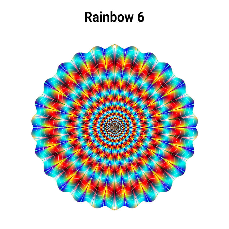 3D Color Wind Spinner, Outdoor Garden Yard Hanging Decor, and Indoor Wind Chimes Catcher