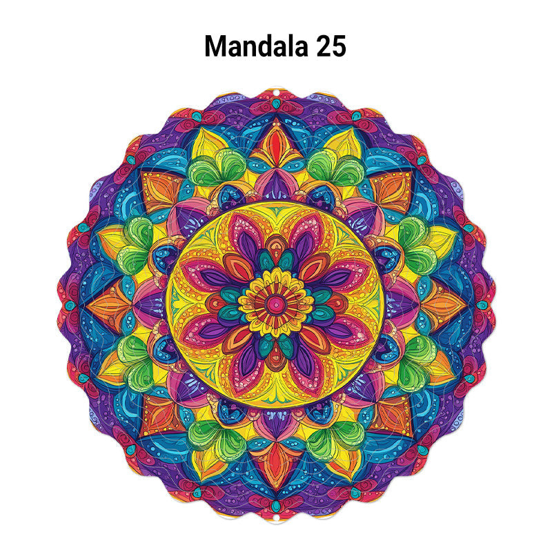 3D Color Wind Spinner, Outdoor Garden Yard Hanging Decor, and Indoor Wind Chimes Catcher