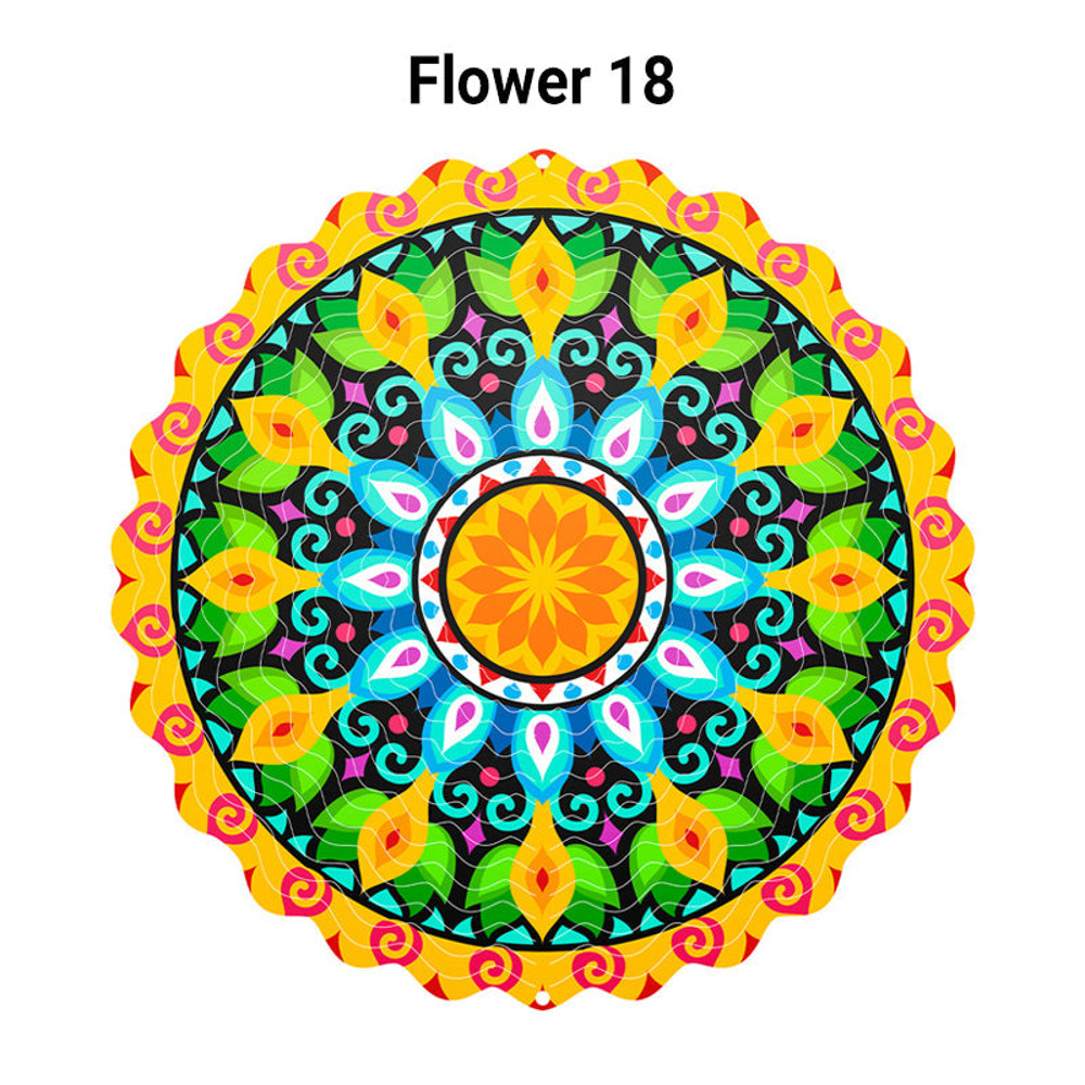 3D Color Wind Spinner, Outdoor Garden Yard Hanging Decor, and Indoor Wind Chimes Catcher