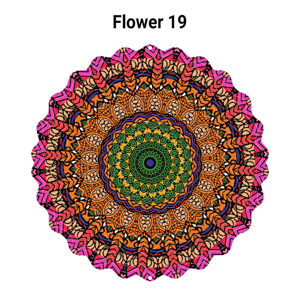 3D Color Wind Spinner, Outdoor Garden Yard Hanging Decor, and Indoor Wind Chimes Catcher