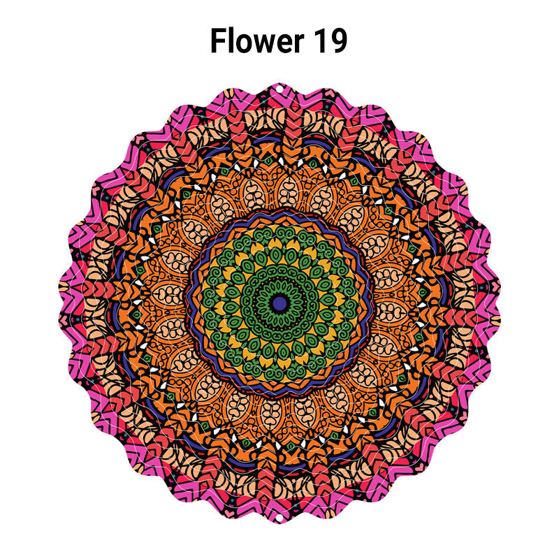 3D Color Wind Spinner, Outdoor Garden Yard Hanging Decor, and Indoor Wind Chimes Catcher