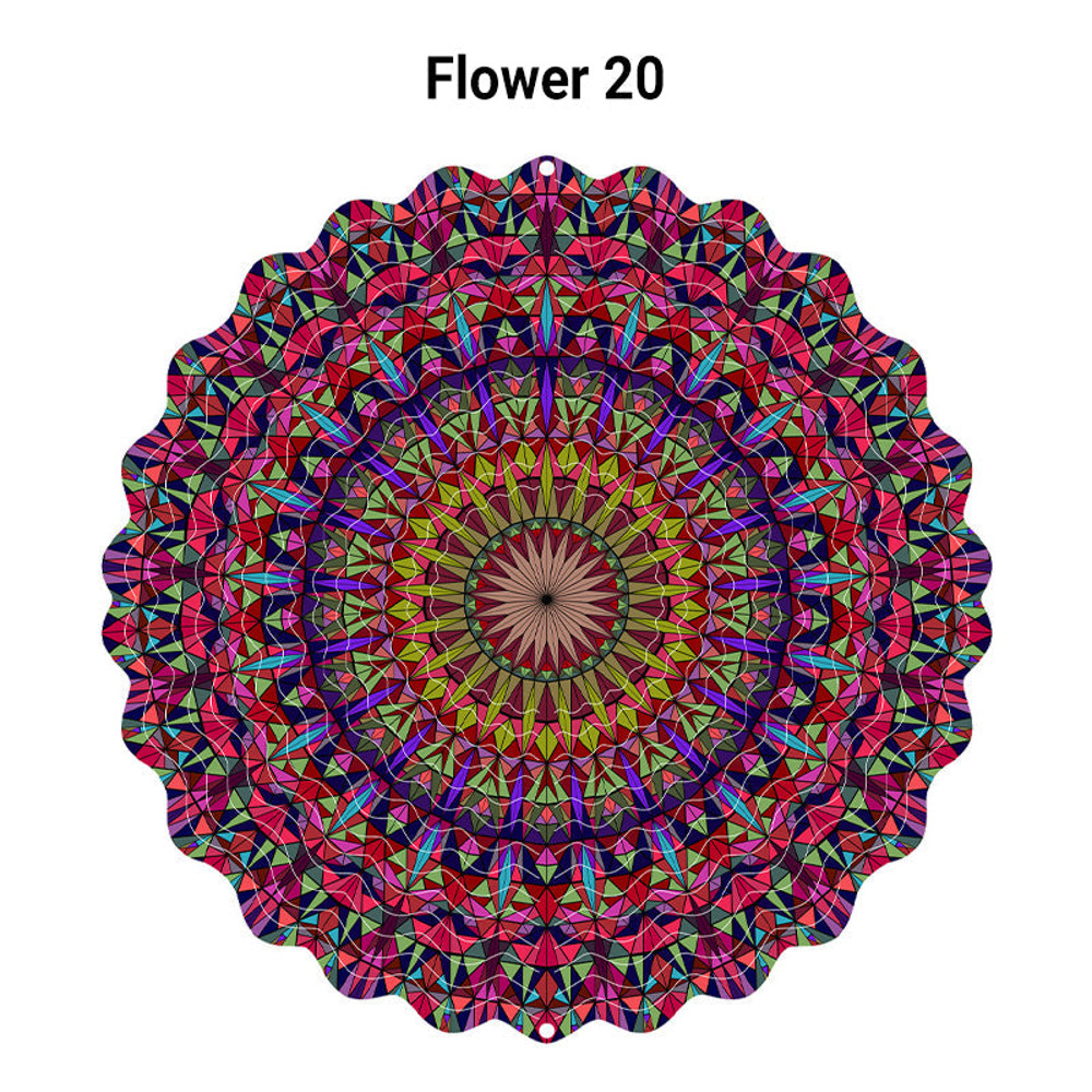 3D Color Wind Spinner, Outdoor Garden Yard Hanging Decor, and Indoor Wind Chimes Catcher