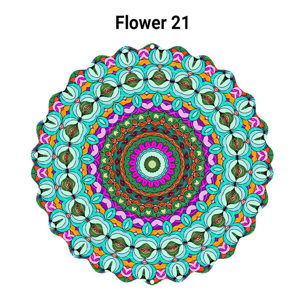 3D Color Wind Spinner, Outdoor Garden Yard Hanging Decor, and Indoor Wind Chimes Catcher