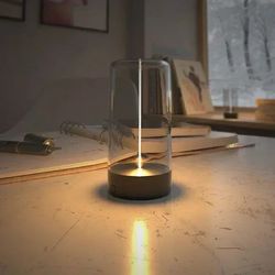 portable usb quantum light, bedroom mood night light, magnetic bedside lamp, study decor, new year gifts