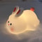 Cute Animal Night Light, Touch Sensor Kids Nightlight, Silicone Bedside Lamp, Cartoon Bedroom Decor, Christmas Gift