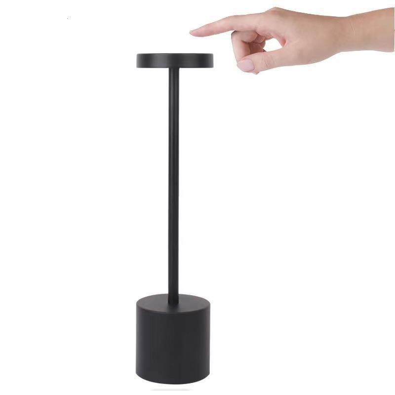 Rechargeable Desk Lamp, Portable, Cordless, Touch Control, Adjustable Bedside Lamp, Creative Ambient Light for Room