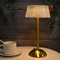USB Rechargeable, Modern Touch LED Desk Lamp, Adjustable Cordless Metal Lamp, Crystal Decorative Light