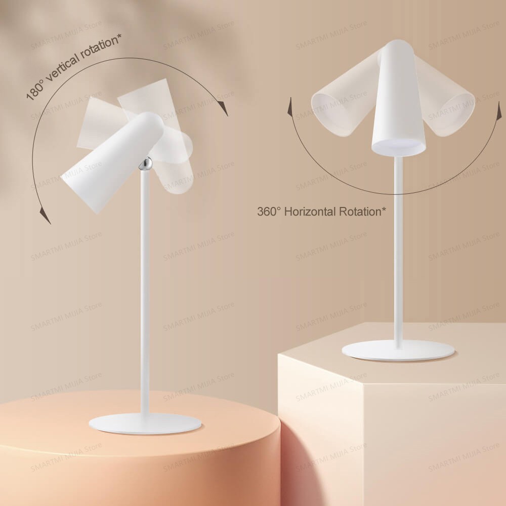 Flexible Rechargeable Lamp 3 In 1 Desk And Clamp Lamp USB C 4 Lighting Modes 2