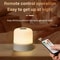 Rechargeable LED Table Lamp, Touch Control, Dimmable Bedside Night Light, with Remote, Modern Room Decor