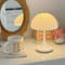 Portable Rechargeable Mushroom Table Lamp Simple Modern LED Night Light ABS Decoration 0