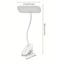 USB Rechargeable Clip On Lamp, Portable LED Desk Light, 3 Level Touch Dimming, Eye Care Reading Light for Bed, Office