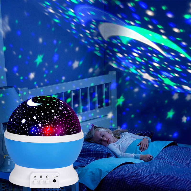 Galaxy Projector, Night Light Projector, Rotating Starry Sky, Moon Lamp for Nursery, Baby Night Light, Home Decor