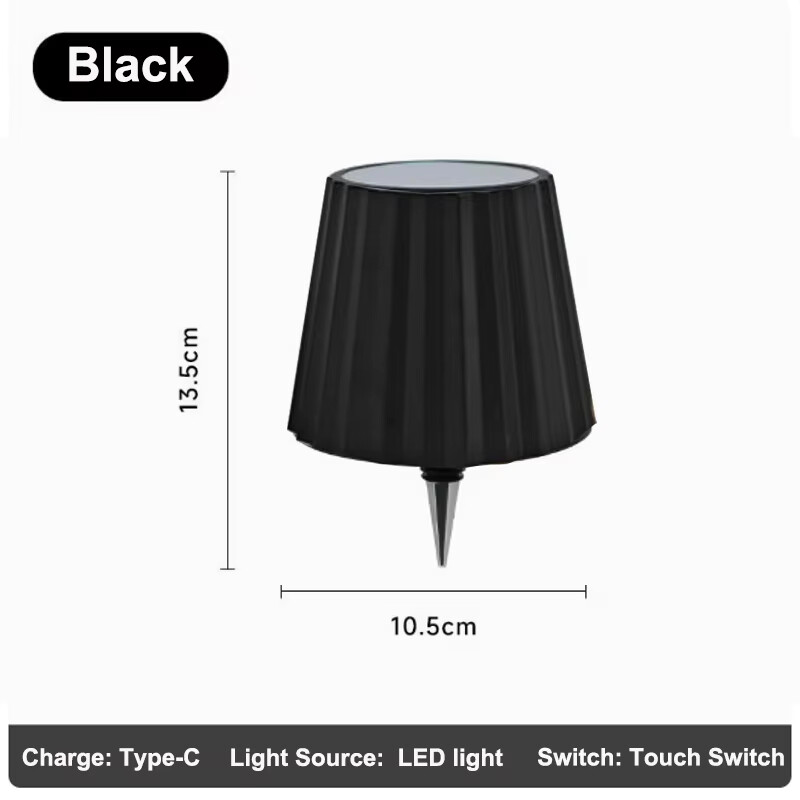 Wireless Table Lamp for Wine Bottles, LED Bottle Light with Touch Control, Ideal for Outdoor, Restaurants, Bars