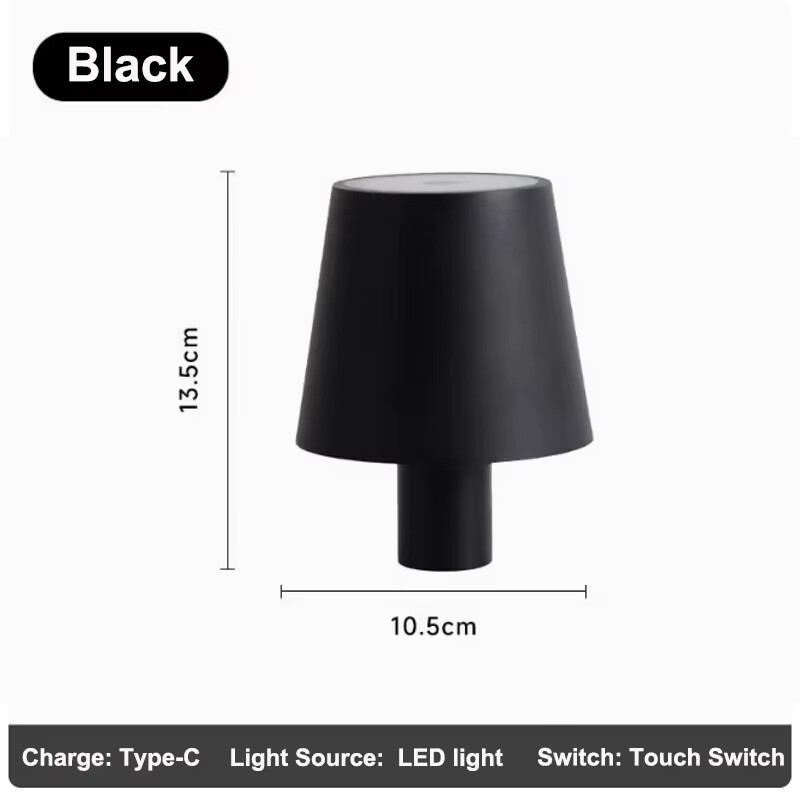 Wireless Table Lamp for Wine Bottles, LED Bottle Light with Touch Control, Ideal for Outdoor, Restaurants, Bars
