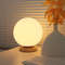 USB Rechargeable LED Table Lamp, Color Changing Night Light, for Bedroom, Office, and Living Room