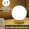 USB Rechargeable LED Table Lamp, Color Changing Night Light, for Bedroom, Office, and Living Room