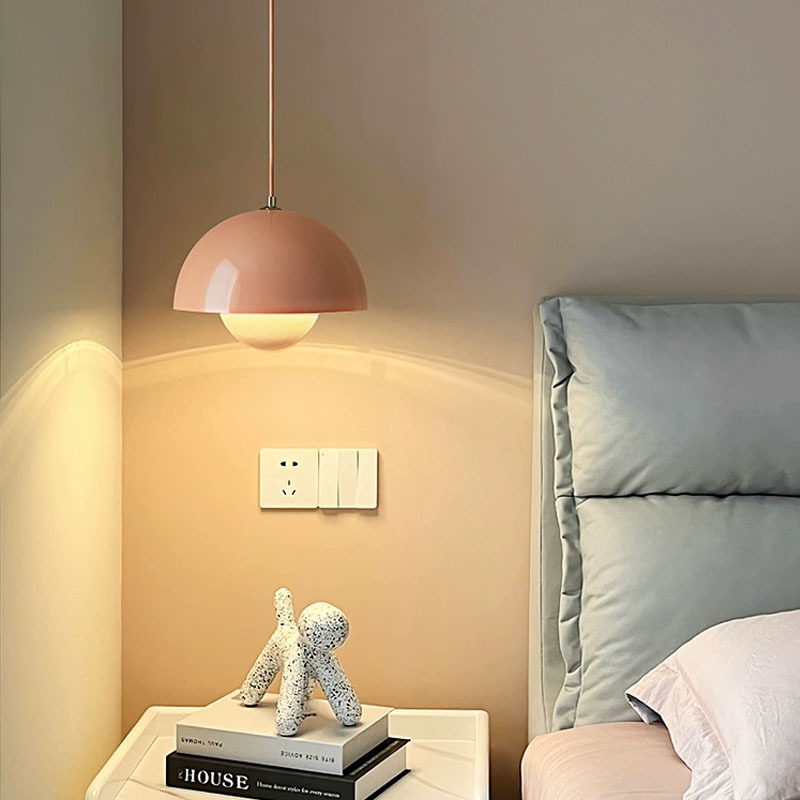 Modern Bud Pendant Light, A Classic Chandelier for Bedroom, Study, and Restaurant Indoor Lighting, Multi Color Optional