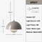 Modern Bud Pendant Light, A Classic Chandelier for Bedroom, Study, and Restaurant Indoor Lighting, Multi Color Optional