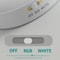 Wireless Magnetic Night Light, Round Motion Sensor Lights, Colorful LED for Kitchen Cabinet, Bedroom Atmosphere Decor