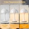 Modern Mushroom Table Lamp Rechargeable Portable Night Light With 3 Color Dimming ABS LED Decoratio 5